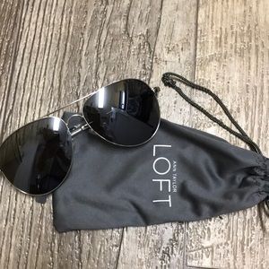 NWOT loft aviator sunglasses